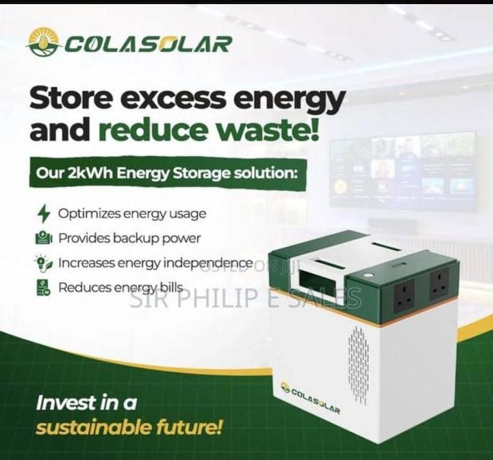 COLA 2KWH SOLAR GENERATOR