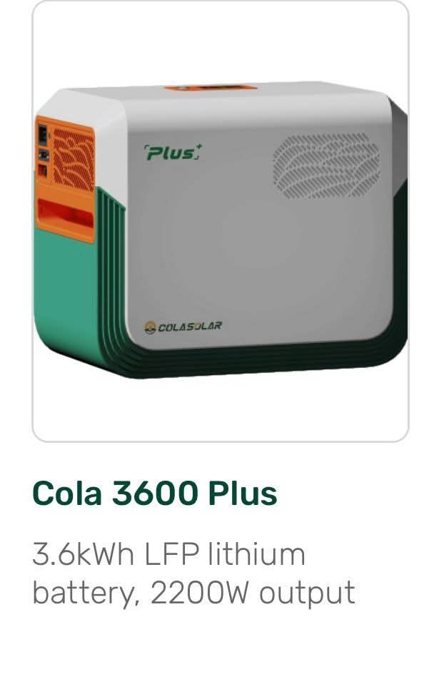 COLA 3600kwh plus